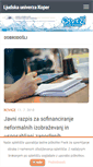 Mobile Screenshot of lu-koper.si